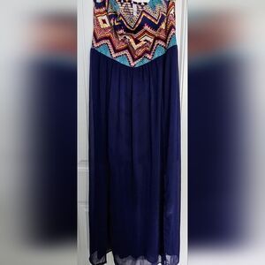 Strapless Maxi Dress by Xhilaration size XL